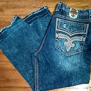 Rock Revival men's relaxed straight jeans